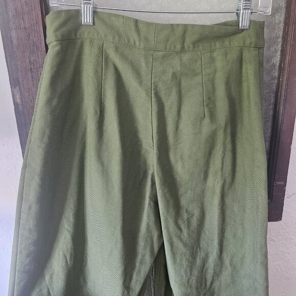 Bug Clothing Magda Pants - Ivy green cotton - Picture 4 of 6